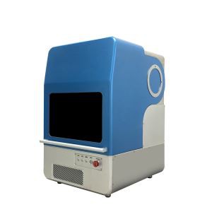 50W Desktop Mini Fiber Laser Npav Tshuab