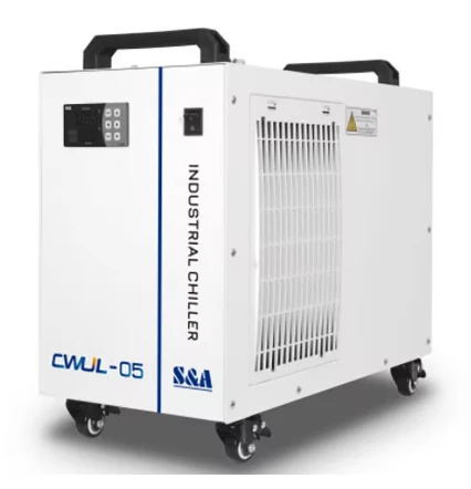 Portable Dej Chiller CWUL-05 Rau 3W 5W UV Laser Marking Tshuab